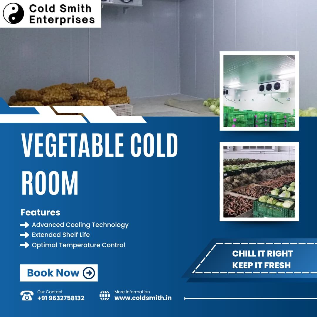 Vegetable Cold Rooms by Cold Smith