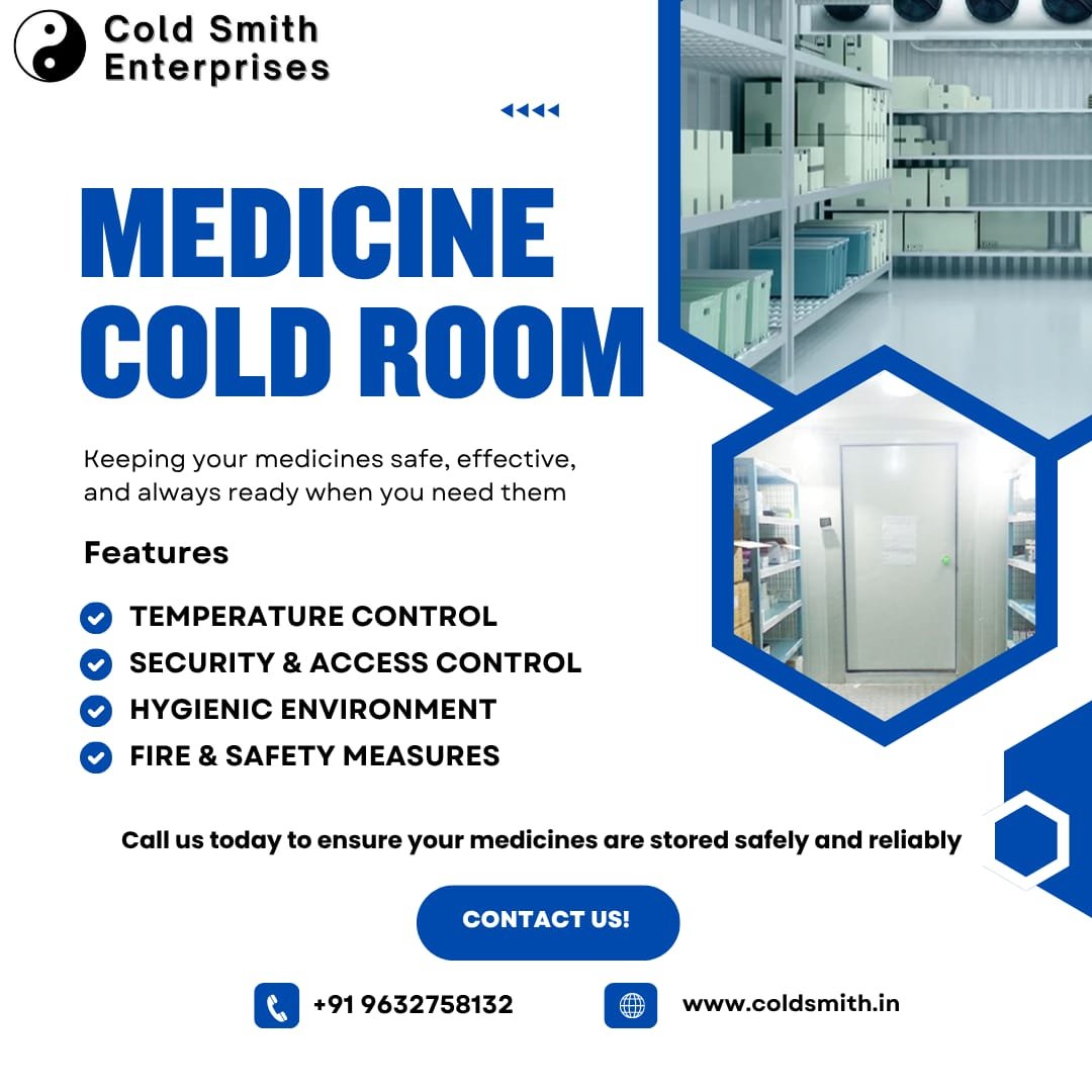 MEDICINE COLD ROOM IN BANGALORE: The Guardian of Life-Saving Products – A 10-Point GDP Compliance Masterclass