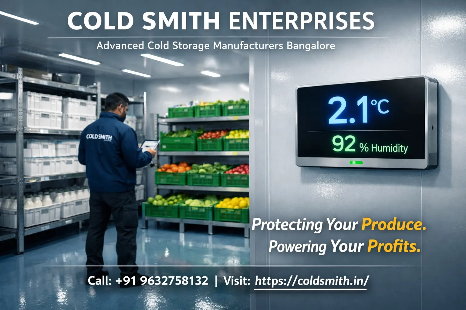 Food Cold Storage Manufacturers Bangalore
