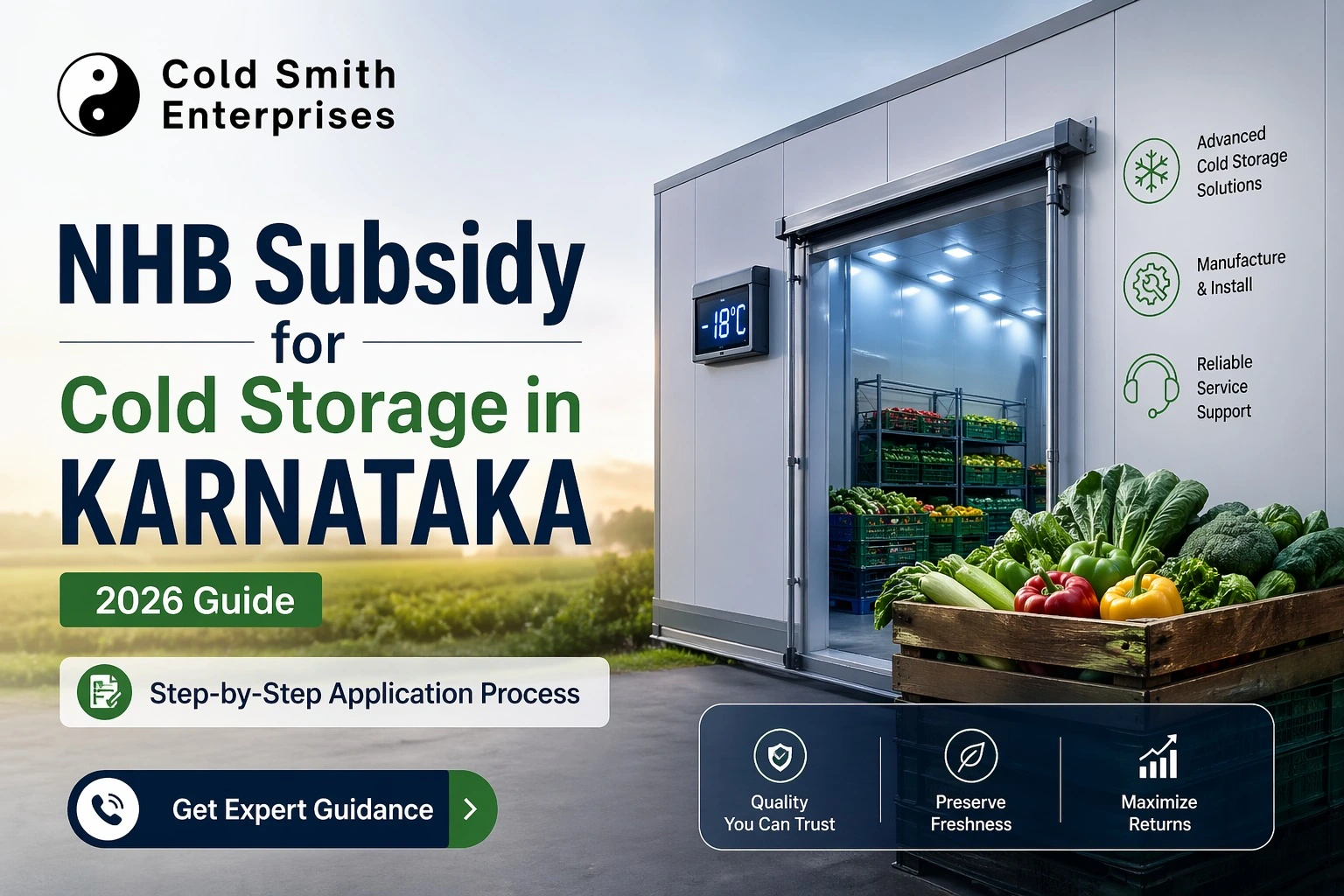 Step-by-Step NHB Subsidy Application Process for Karnataka Cold Stores (2026 Guide)