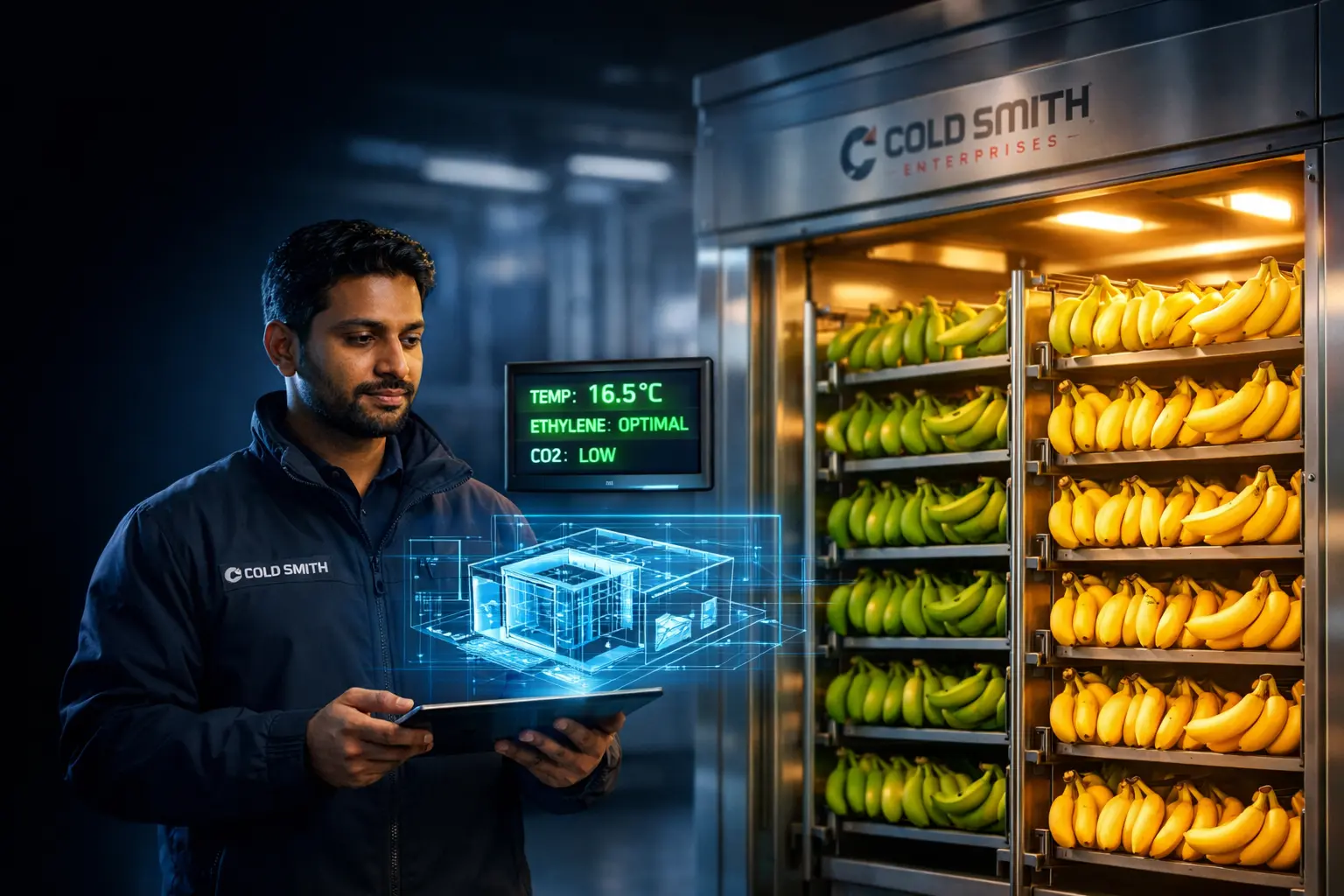 Custom Fruit Ripening Chamber Solutions for Fruit Traders & Warehouses