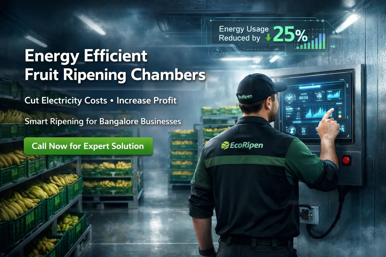 Energy Efficient Fruit Ripening Chambers: Reduce Cost & Increase Profit