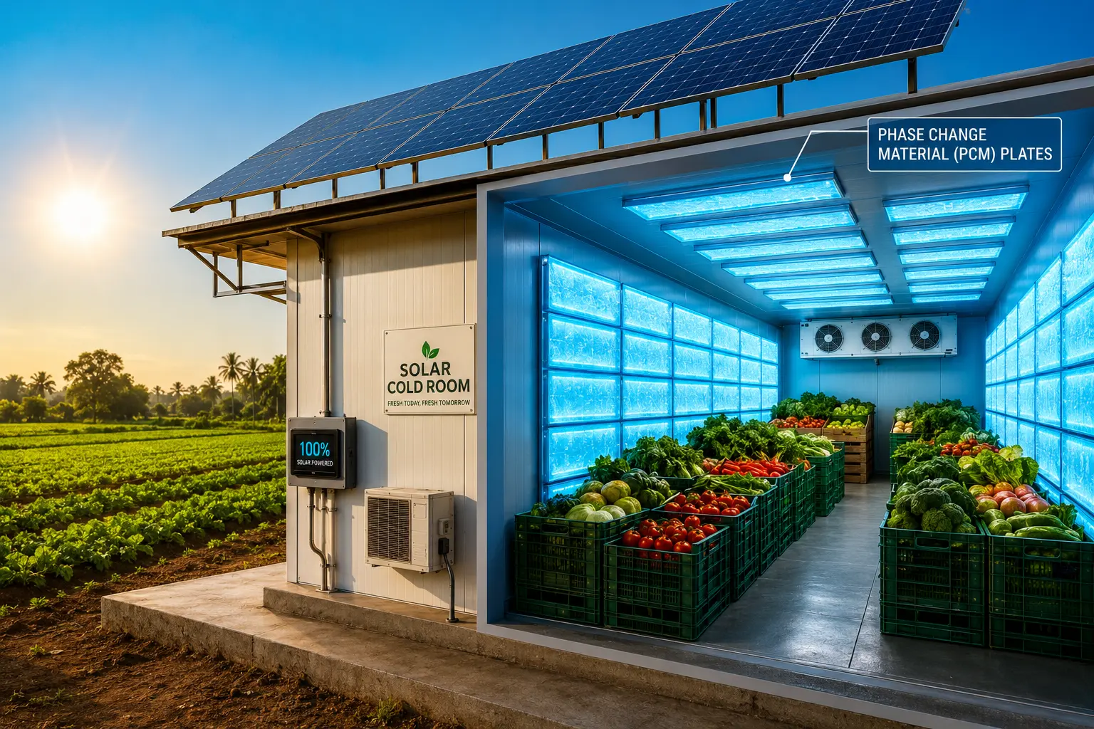 Thermal Energy Storage: How PCM Technology Replaces Batteries in Cold Rooms
